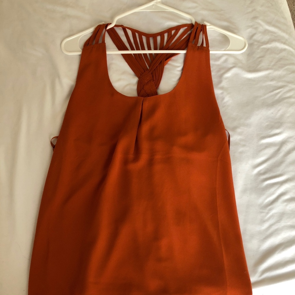 Burnt Orange Tank Top